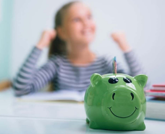 child told about savings